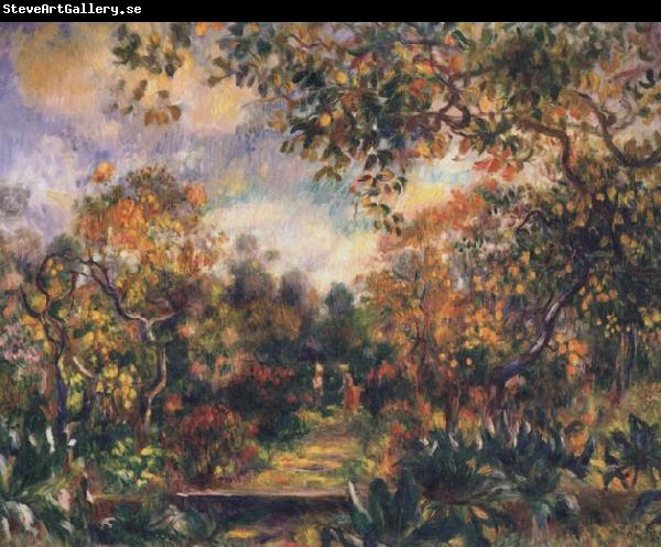 Pierre Renoir Landscape at Beaulieu